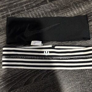Nike Black Headband Set